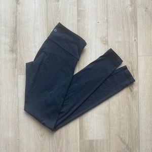 Black Lululemon Leggings Size 6